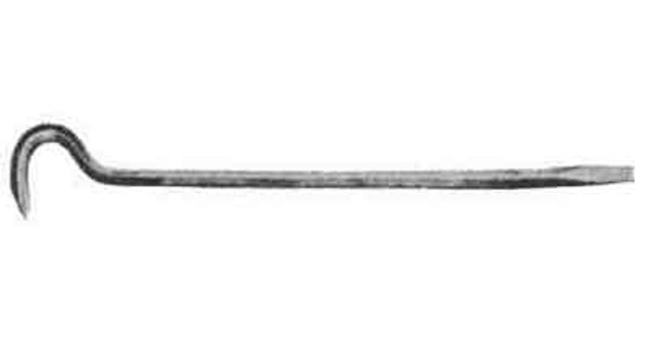 IMPA 612872 GOOSENECK TYPE BAR 1000mm CHISEL & NAIL PULLER GERMAN