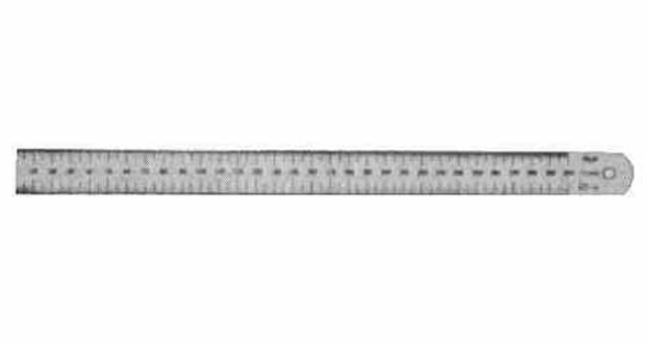 IMPA 650801 STRAIGHT RULE 150mm STAINLESS STEEL Metric/Inch