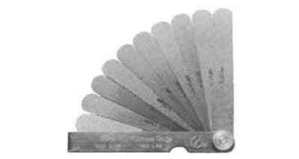 IMPA 650552 FEELER GAUGE 100mm 0,05-1,0mm (14 leaves)