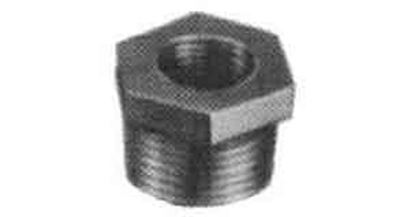 IMPA 730603 BUSHING HEXAGON 241 GALV. BSP 1/2"x 3/8"