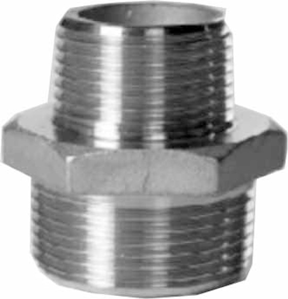 IMPA 732657 REDUCING NIPPLE STAINLESS STEEL  BSP 1/2"x 3/8"