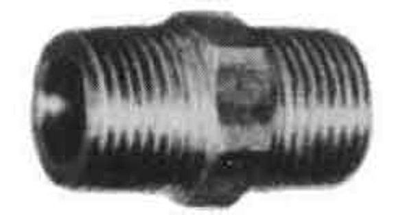 IMPA 732649 HEXAGON NIPPLE STAINLESS STEEL  BSP 1/2"