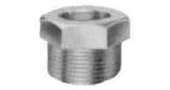 IMPA 731801 BUSHING HEXAGON STEEL 3000psi-NPT 1/4"x 1/8"