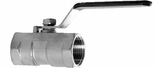 IMPA 753301 BALL VALVE BSP 1/4" STAINLESS STEEL AISI-304