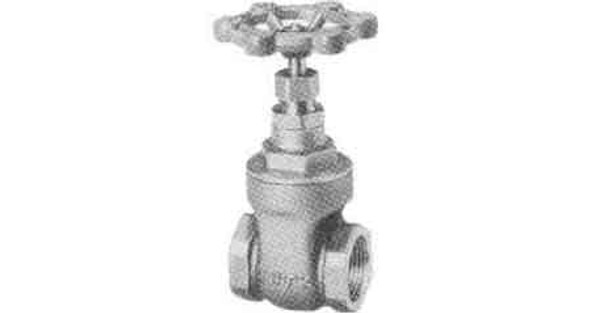 IMPA 751974 GATE VALVE BRASS female threaded BSP 1 1/4"