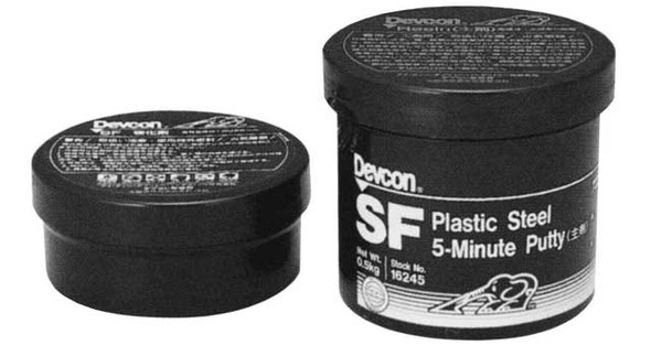 IMPA 812262 5-MINUTE STEEL PUTTY 500gr DEVCON SF      UN3082