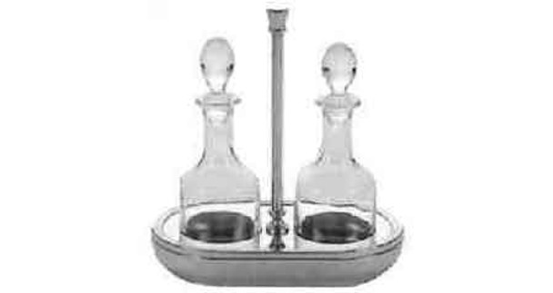 IMPA 171021 CRUET STAND SET OIL AND VINEGAR