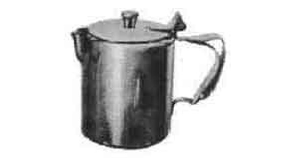 IMPA 171134 COFFEE CAN cap.1 litre STAINLESS STEEL