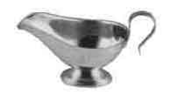 IMPA 170832 SAUCE BOAT OVAL STAINLESS STEEL