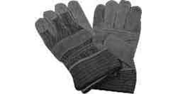 IMPA 190111 PAIR OF WORKING GLOVES COW SPLITLEATHER-REINFORCED