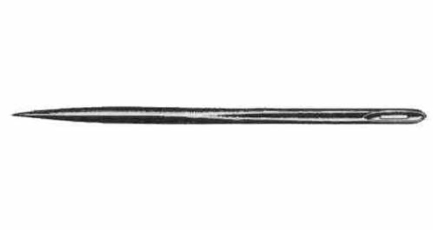 IMPA 232268 SAILMAKERS' NEEDLE No.14 length 75mm