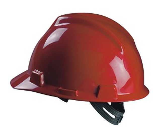 IMPA 310105 SAFETY HELMET HDPE RED with suspension   CLIMAX