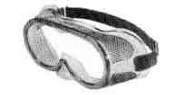 IMPA 331142 CHIPPING GOGGLE ANTI-FOG AND CHEMICAL RESISTANT