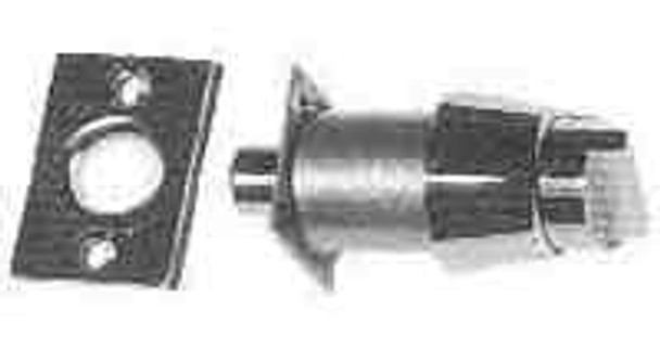 IMPA 490319 PUSH INSERT BOLT TYPE 5802 for sliding cabinet door