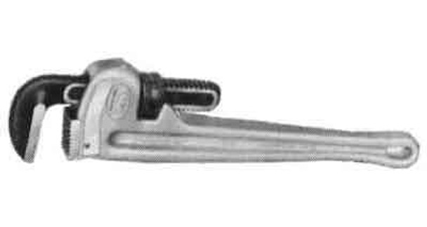 IMPA 616542 WRENCH PIPE STRAIGHT 250mm ALUMINIUM cap.1 1/2" RIDGID