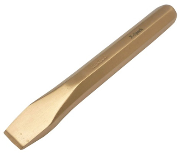 IMPA 615811 CHISEL COLD FLAT 250x25mm BRASS       NON-SPARK