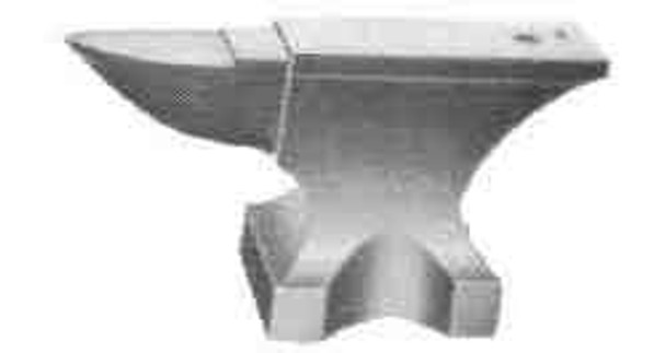 IMPA 613191 ANVIL CAST STEEL Weight 70kg.     GERMAN