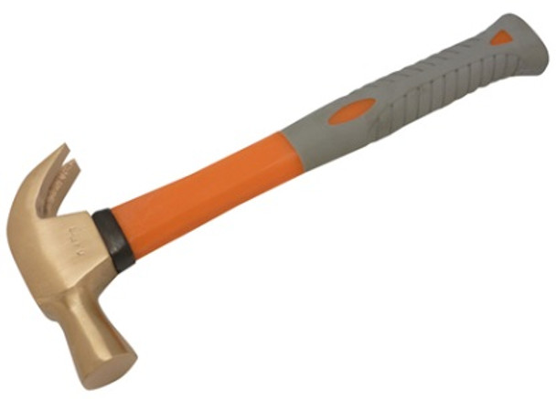 IMPA 615775 HAMMER CLAW WITH HANDLE 450gr. ALU-BRONZE NON-SPARK