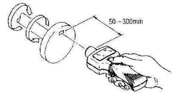 IMPA 651310 HAND TACHOMETER DIGITAL COMBI 19.999/99.999 RPM