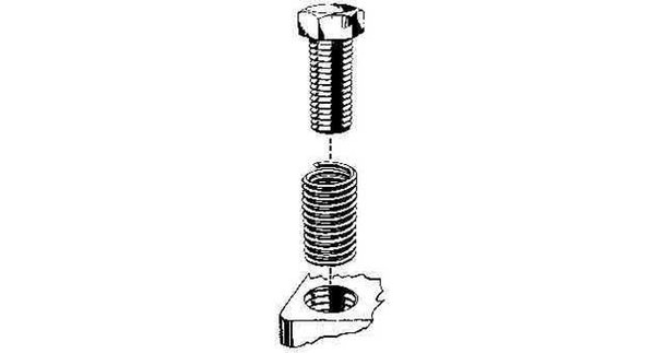 IMPA 693841 HELI-SERT STAINLESS STEEL M6 x 1,0   LENGTH 6mm