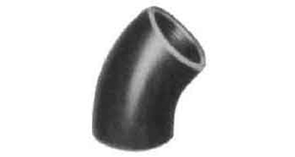 IMPA 730102 ELBOW 41-45degr GALV. BSP 1/4"