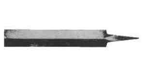 IMPA 614554 ENGINEERS SAW FILE 150mm TRIANGLE SECOND CUT