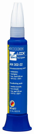 IMPA 815202 ADHESIVE THREADLOCKER type 222 bottle 50cc