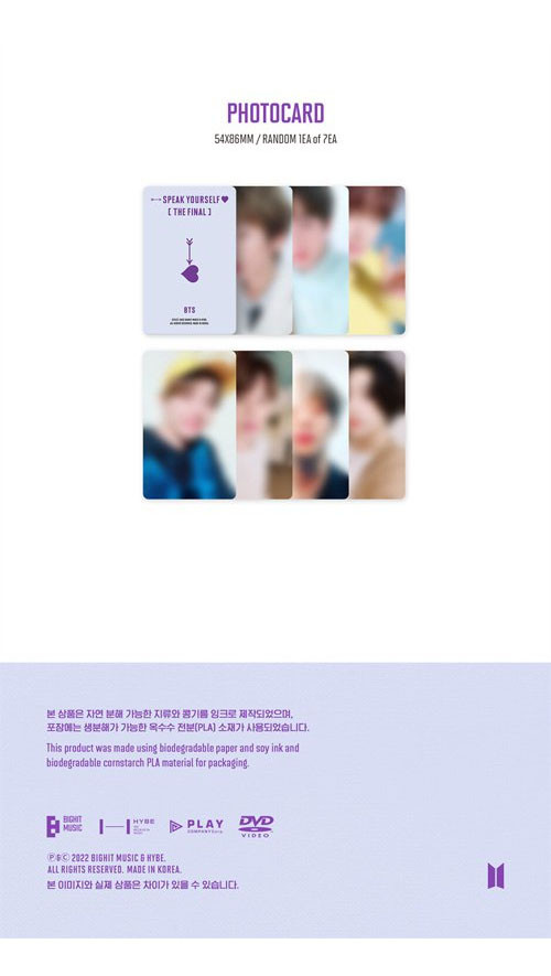 BTS World Tour [Love Yourself: Speak Yourself] The Final DVD