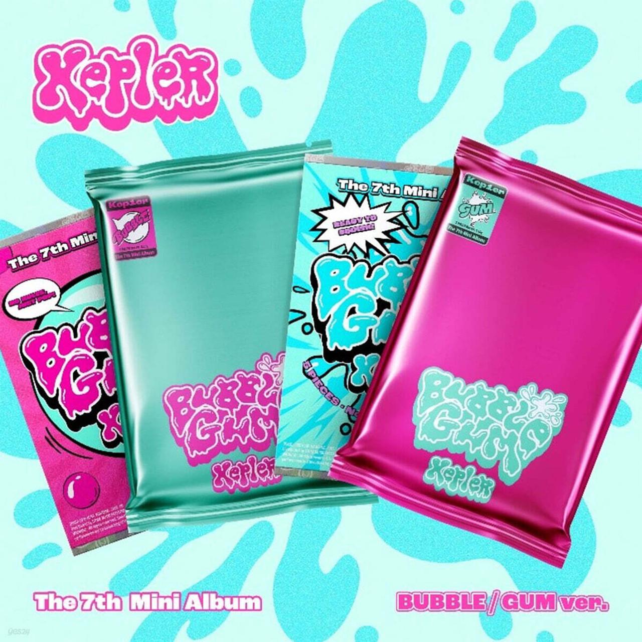 kep1er アルバム　2形態　×5 未開封　BUBBLE GUM kep1er アルバム 2形態 ×5 未開封 BUBBLE GUM 케플러 | KEP1ER