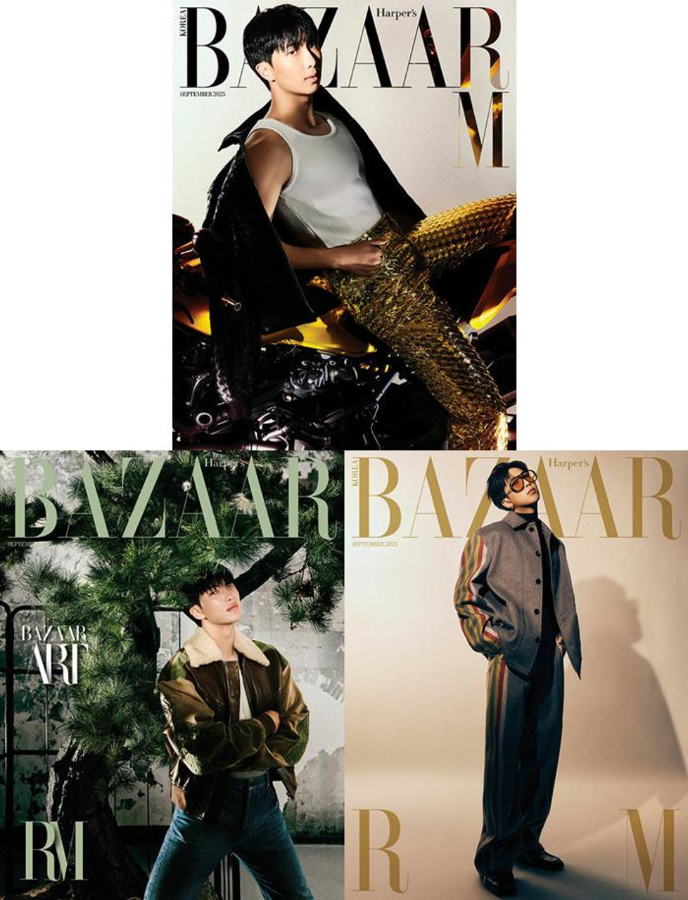 Magazine Bazaar Korea Sept. 2025 [Cover: BTS RM] - KJCstar