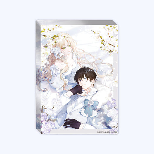 [ The Viridescent Tiara ] Acrylic Block + Mood Lamp