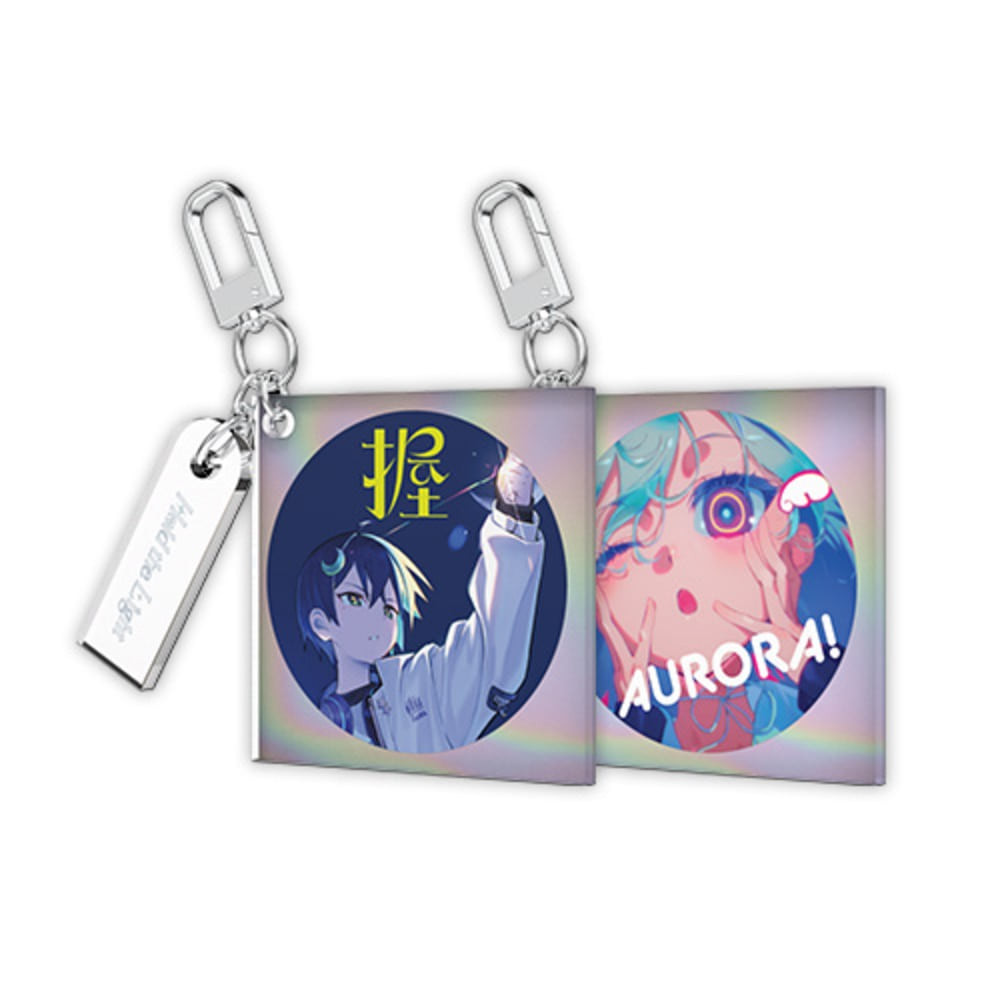 Artist MD AKUGESTU x C!naH [ Hold the Light ] Acrylic Keyring