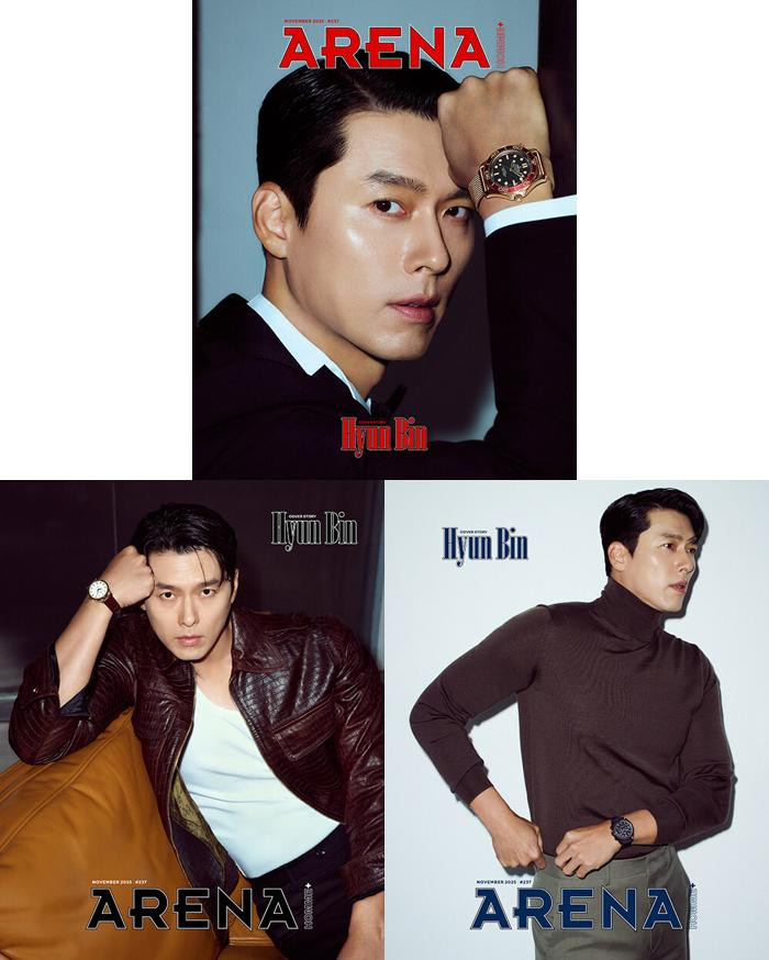 Magazine Arena Homme+ Nov. 2025 [Cover: Hyun Bin] - KJCstar