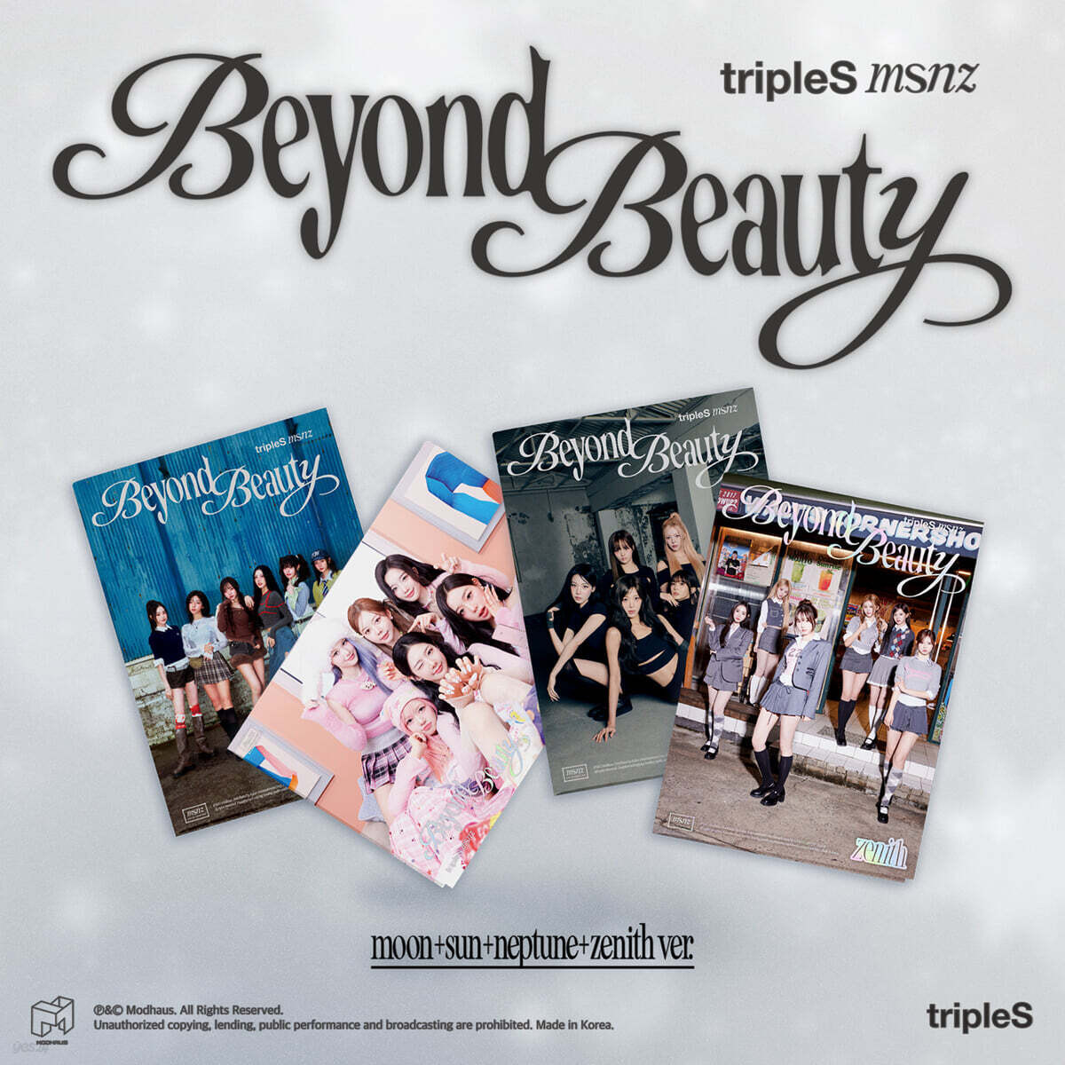 TRIPLES Mini Album [MSNZ: BEYOND BEAUTY] 4ver. Set - KJCstar
