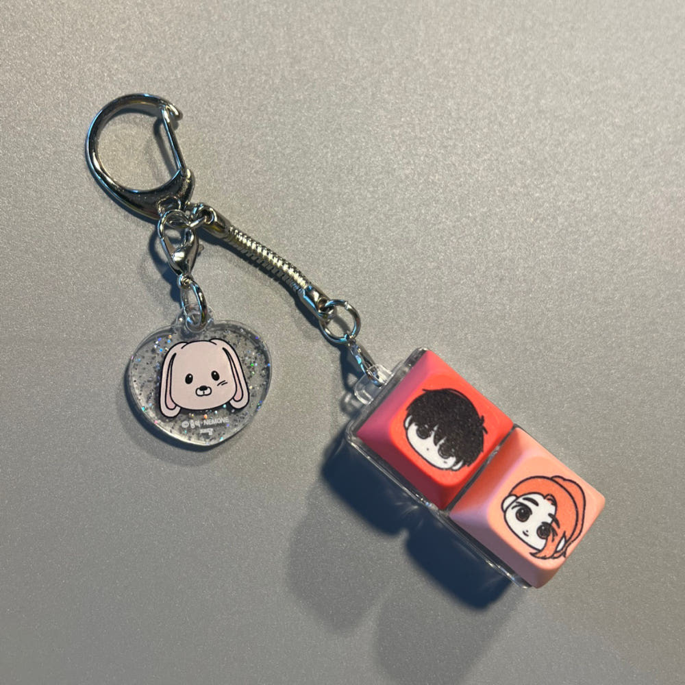 [ Seasons of Blossom ] Keycap Keyring