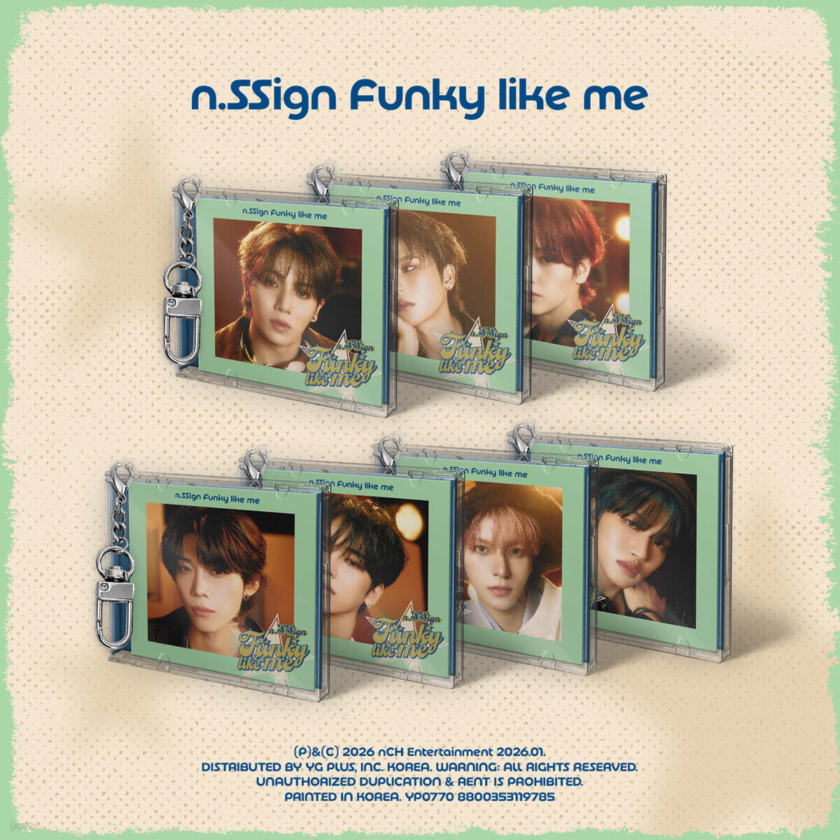 N.SSIGN [FUNKY LIKE ME] MINI JEWEL VER. (random) - KJCstar