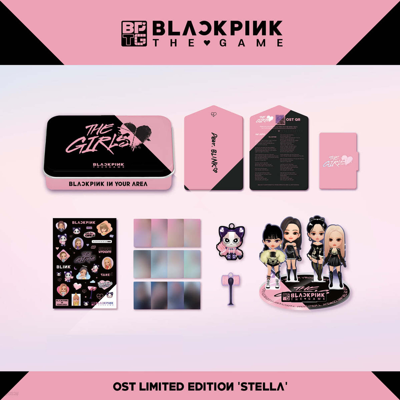 BLACKPINK - The Game OST - The Girls [Reve ver.] Album version Black