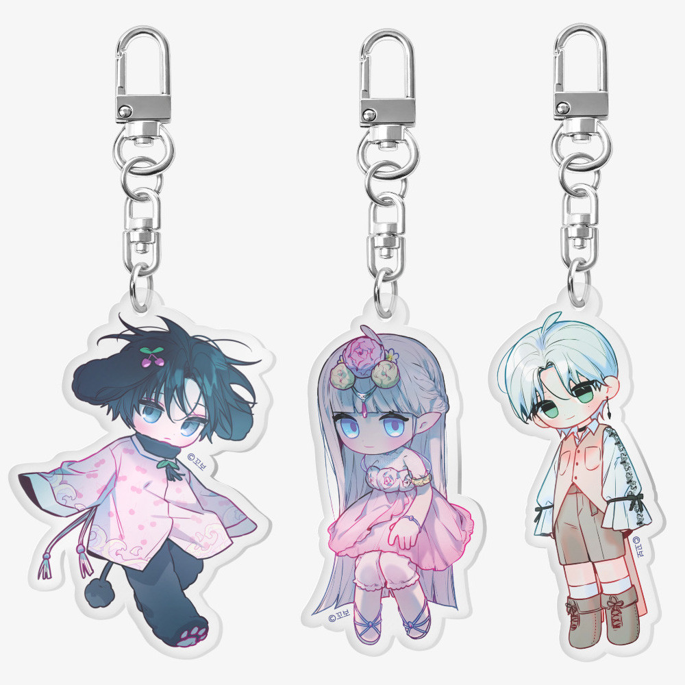 アイドル STARGLOW Acrylic Keyring TAIKI Our Guild's Idol ] Game Character Acrylic Keyring