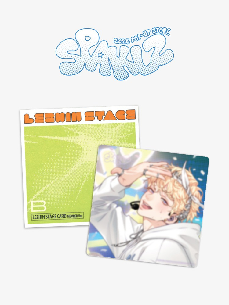 Sparklz ] RANDOM Lezhin Stage Card B (Member ver.)