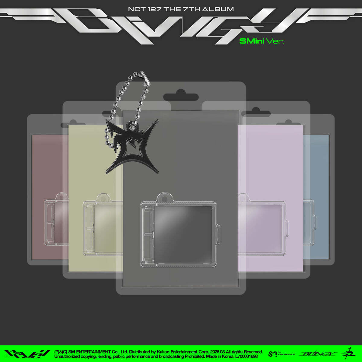 NCT 127 7th Album [BLINGY] SMINI VER. (5ver. Set) - KJCstar
