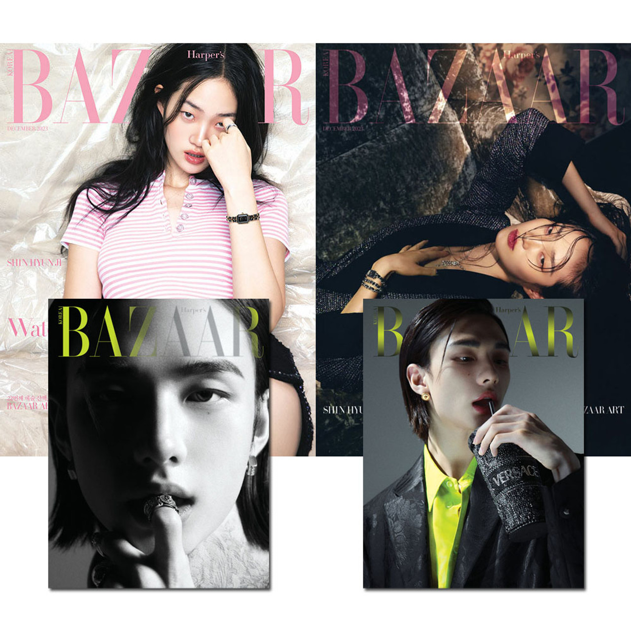 Magazine Bazaar Korea December 2023 [Cover : Shin Hyun Ji] (Bonus