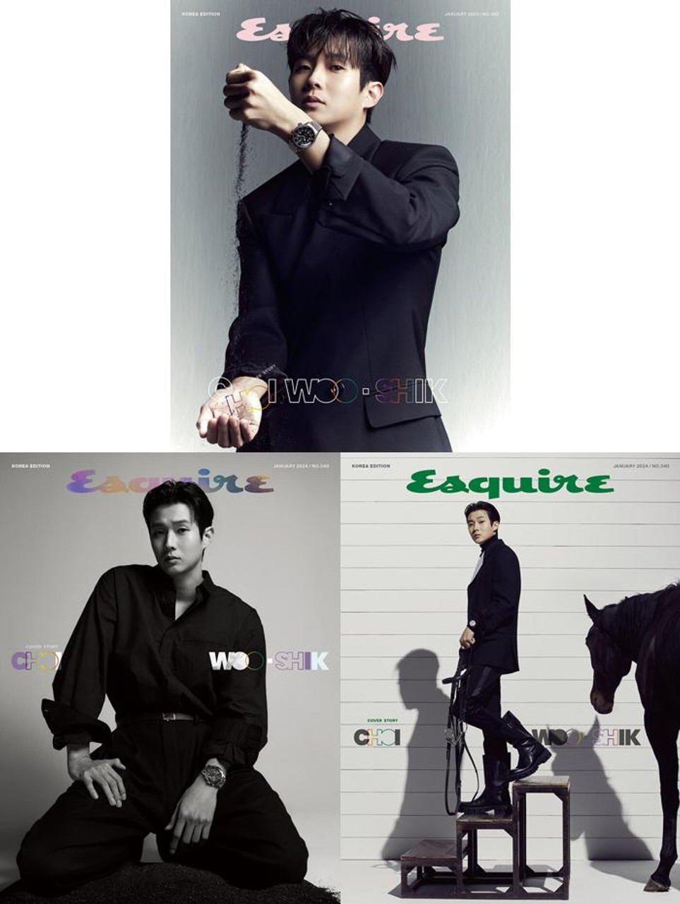 Magazine Esquire January 2024 Cover Choi Wooshik KJCstar   ESQU2401  93219.1703091576 