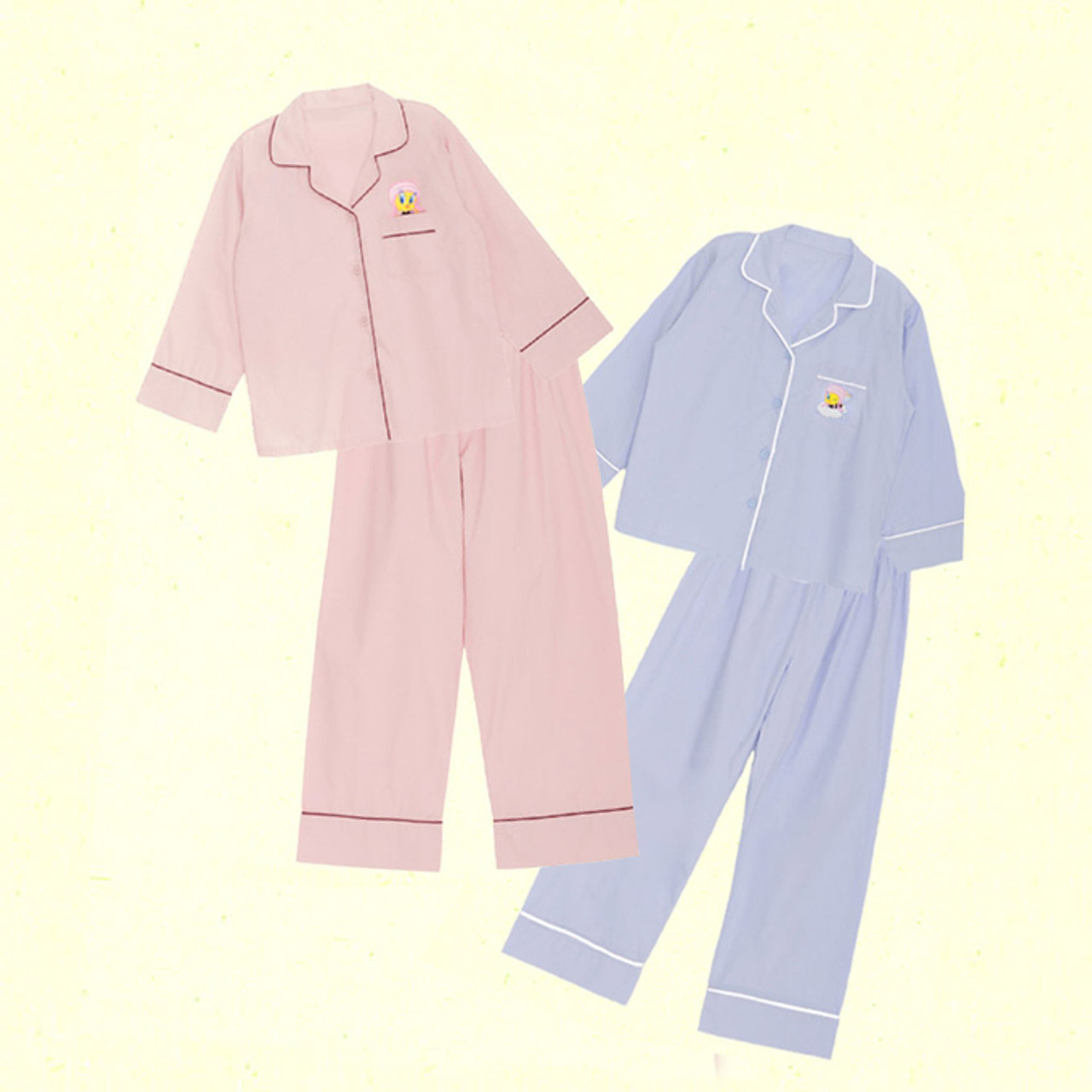 [2024 IU H.E.R.] Tweety x IU Pajamas Set (2 Colors)