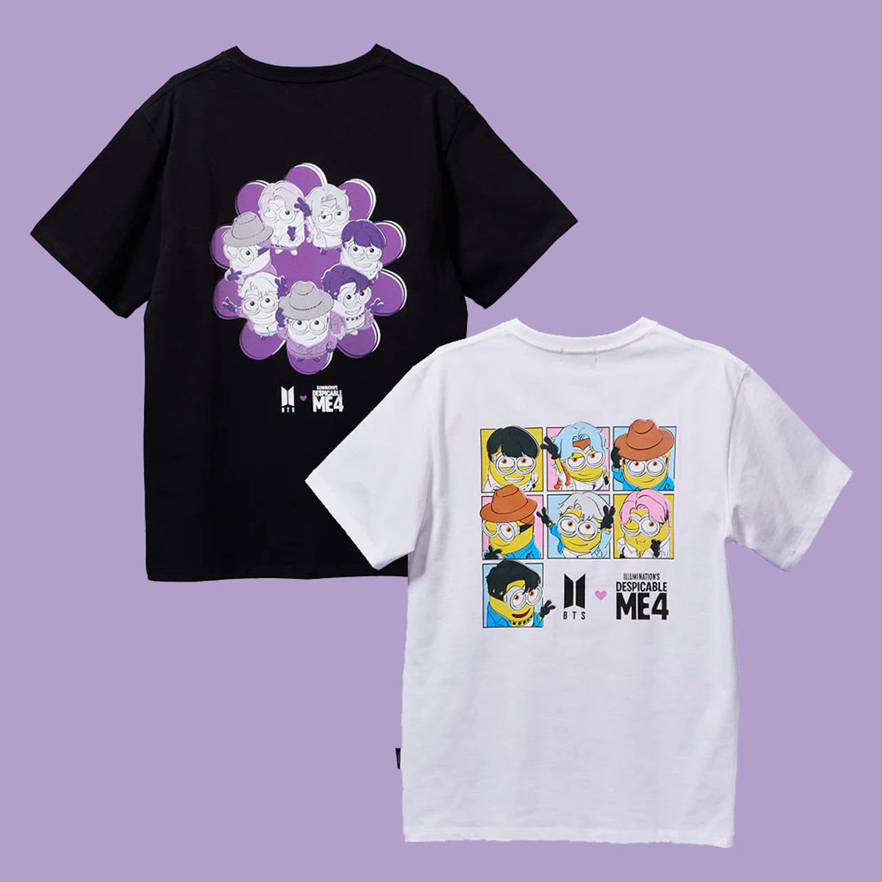 BTS DM4 ホワイトTシャツ BTS x DM4 Goods - T-Shirt (White) kpoptown.com