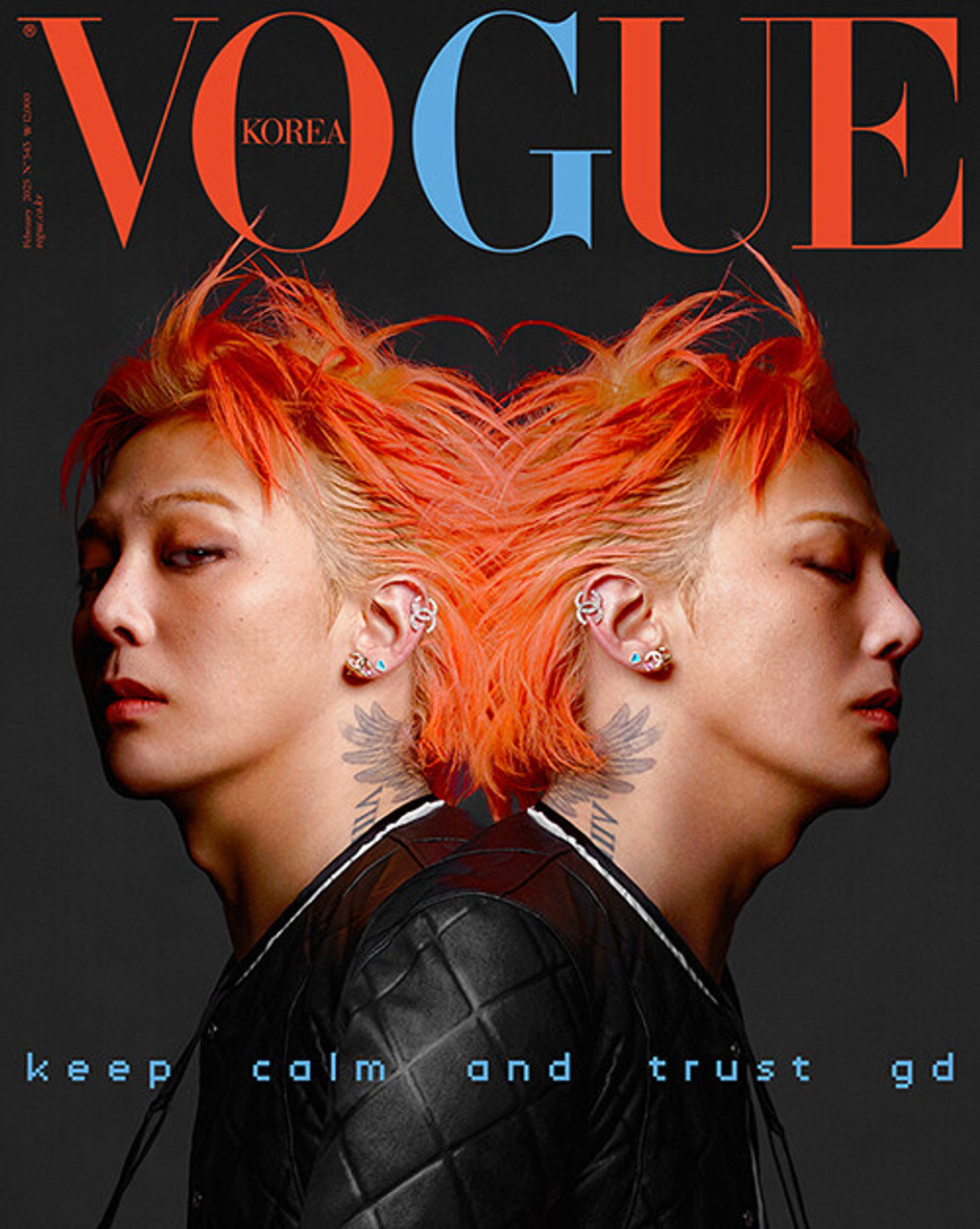 VOGUE KOREA ２月号 G-DORAGON ジヨン Magazine Vogue Korea Feb. 2025 [Cover: G-Dragon] - KJCstar