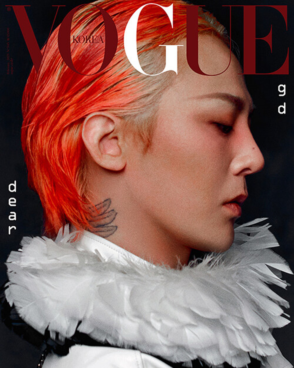 VOGUE KOREA ２月号 G-DORAGON ジヨン Magazine Vogue Korea Feb. 2025 [Cover: G-Dragon] - KJCstar