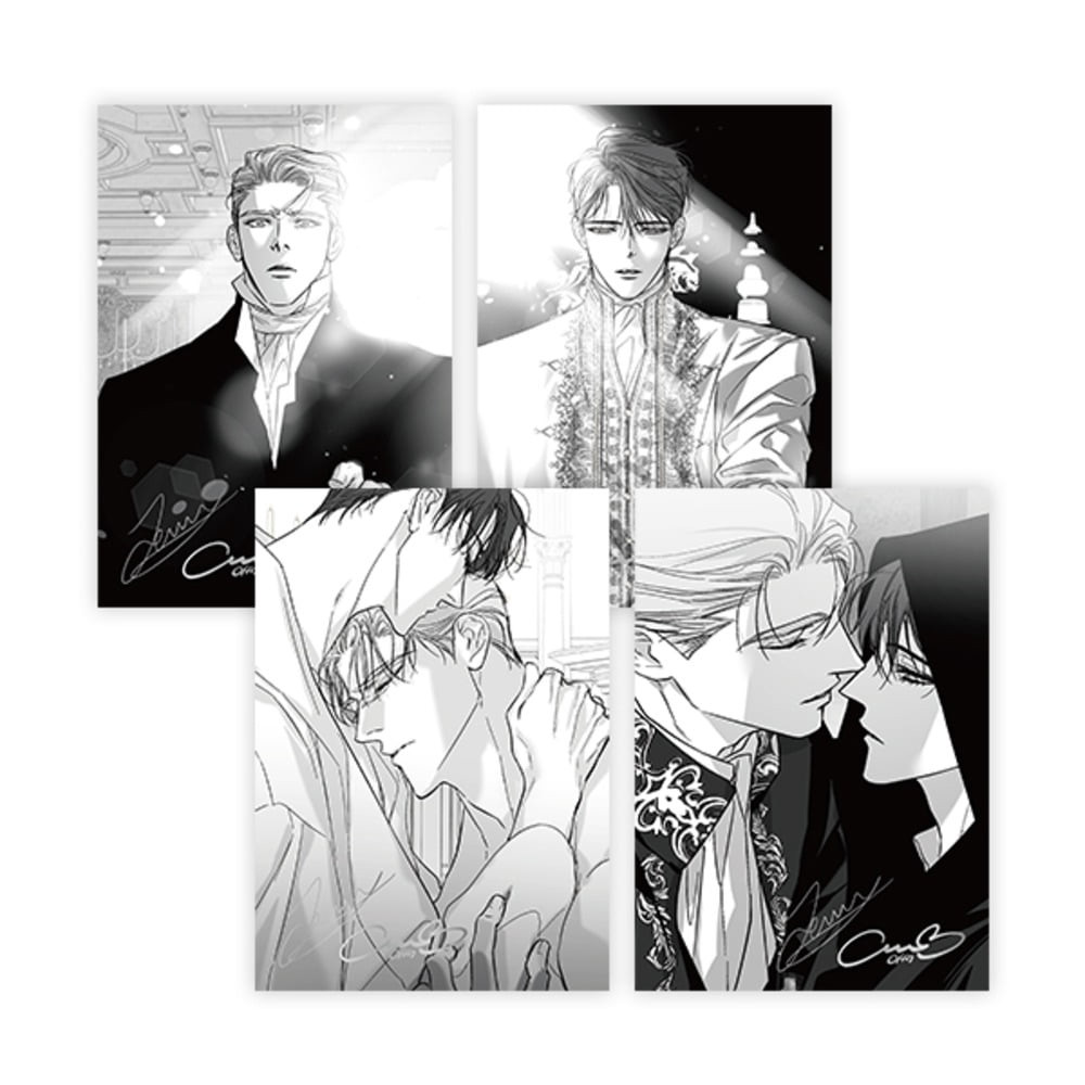 韓国BL Perle 펄 パール 漫画全巻セット 特典付き Perle ] Illustrated Art Board Set