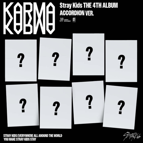 STRAY KIDS 4th Album [KARMA] ACCORDION VER. (random)