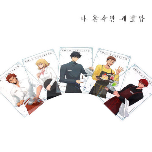 Animation MD [ Solo Leveling ] Cafe Version Clear Card Set