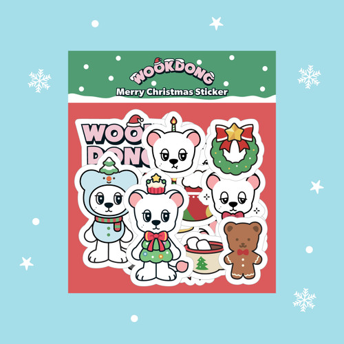 LEE DONGWOOK [ WOOKDONG MERRY CHRISTMAS ] Sticker